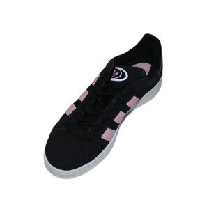 ADIDAS ORIGINALS WOMEN'S BLACK/PINK CAMPUS 00s SNEAKERS US10/F 42 2/3 / UK 8 1/2